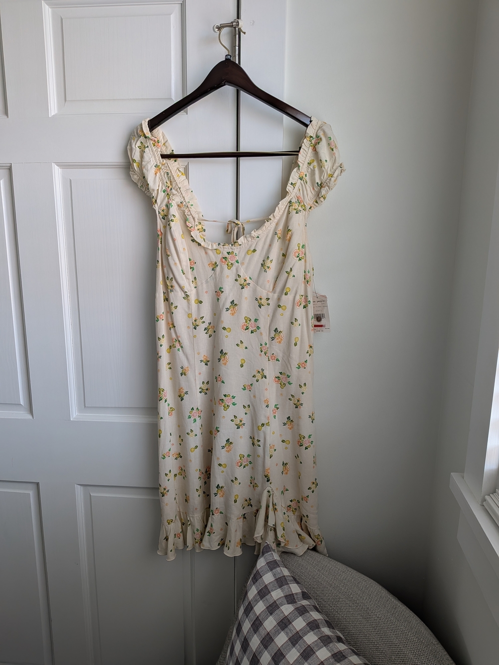 Free People Floral Mini Dress NWT